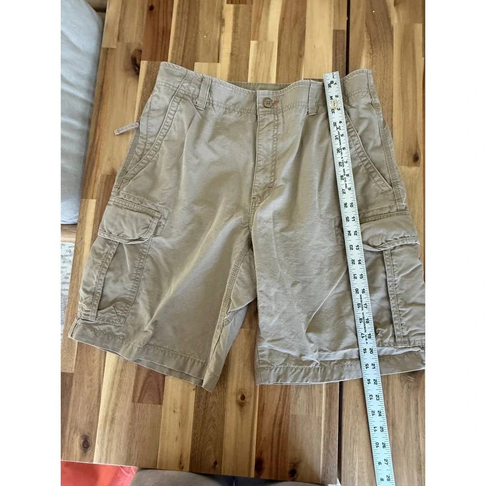 L.‎ L. Bean Beige Cargo Shorts Natural Fit Men's 35